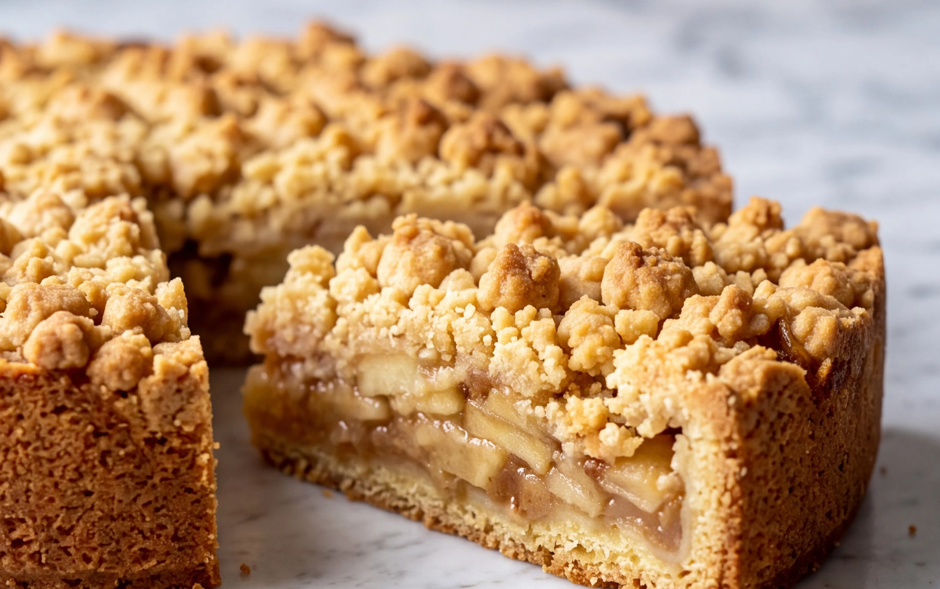 Saftiger Apfelkuchen mit Streuseln: Einfach & Lecker