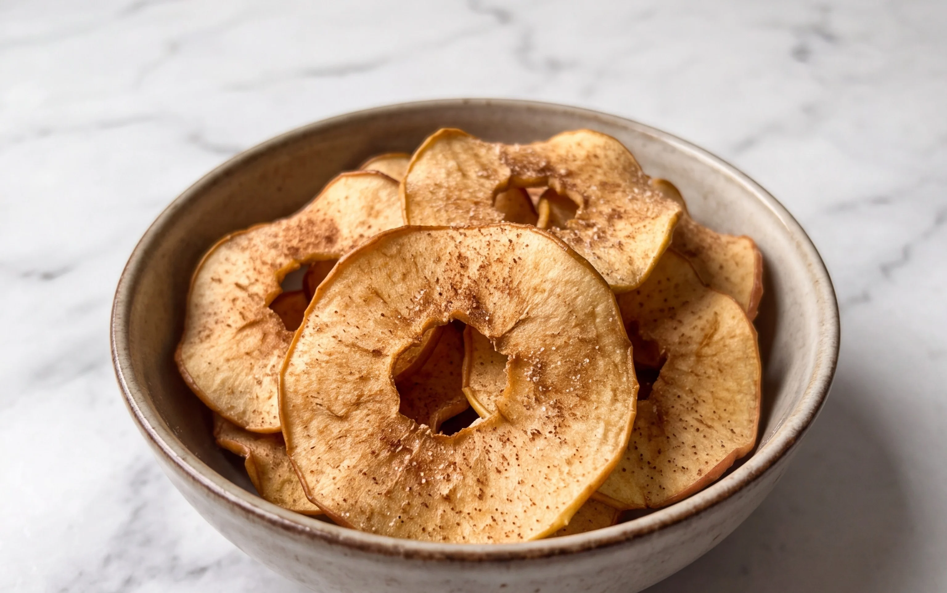 Knusprige Apfelchips selber machen: Gesunder Snack